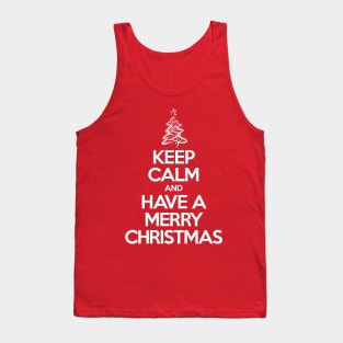 Keep calm and have a Merry Christmas Tank Top